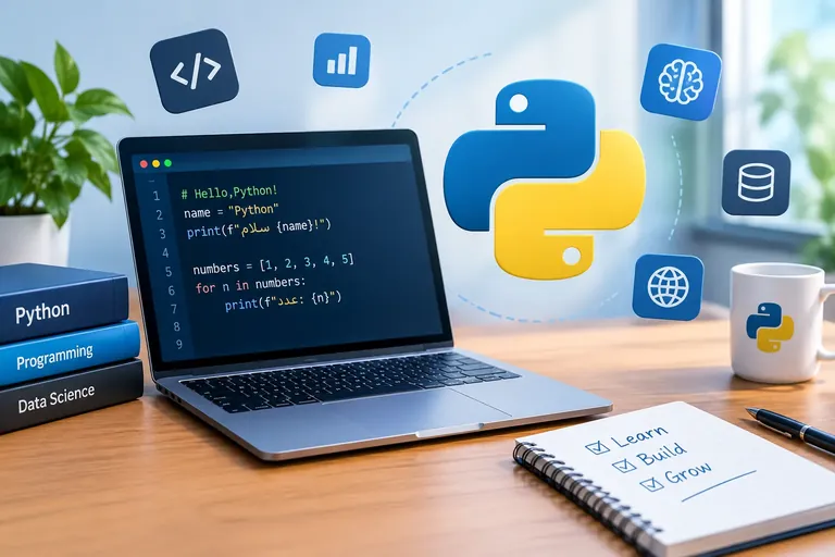 آموزش پایتون و آشنایی با زبان برنامه‌نویسی Python